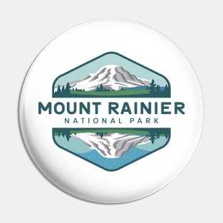 Mount Rainier US National Park Pin