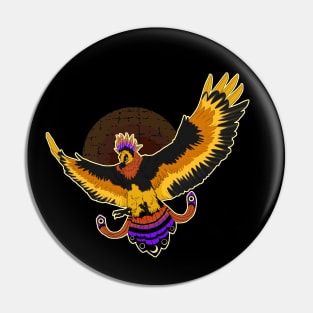 Phoenix Alt Design Pin