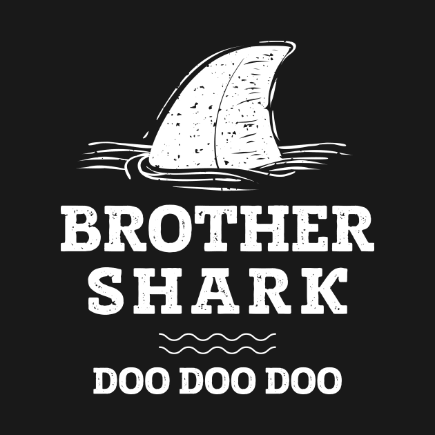 Brother Shark Shirt - Brother Gift, Brother Shark, Brother Shark T-Shirt, Shark family Party Shirt by Wintrly