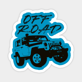 Jeep Wrangler Off Road Magnet