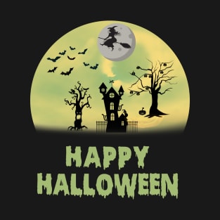 Vintage Halloween, Happy Halloween T-Shirt