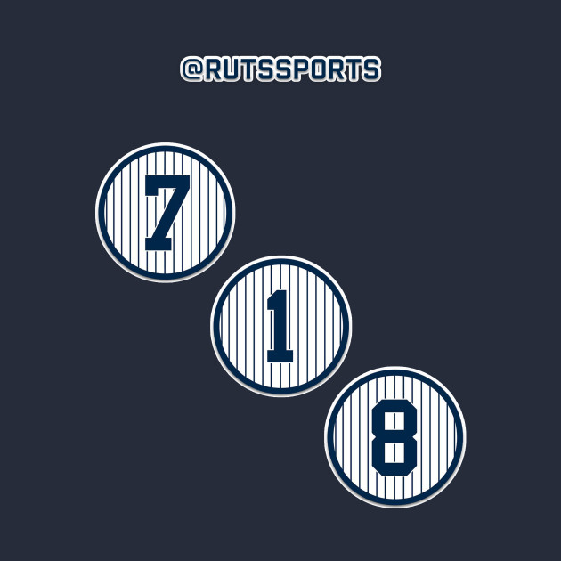 Discover Rep Your Area Code (NY 718) - Yankees - T-Shirt