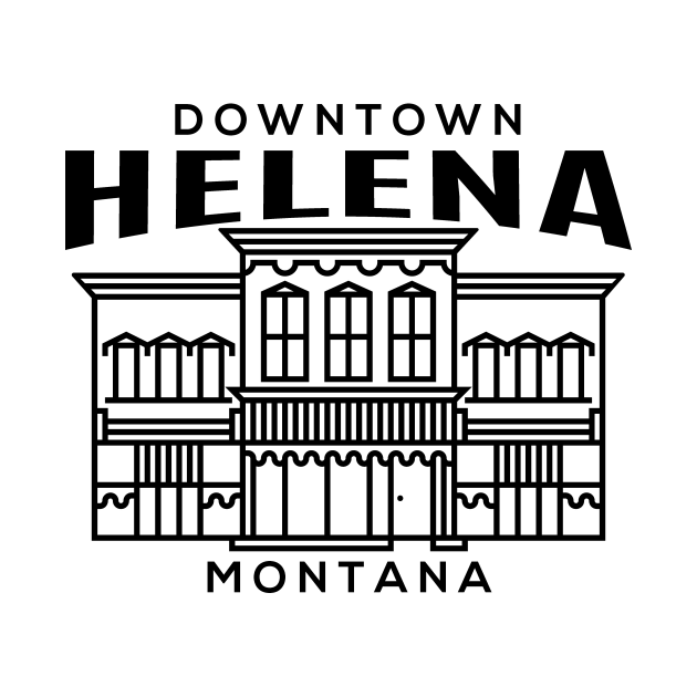 Discover Downtown Helena MT - Helena - T-Shirt