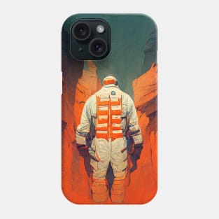 In the spotlight Retro Sci fi Design Phone Case