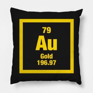 Au (Atomic Symbol) Pillow