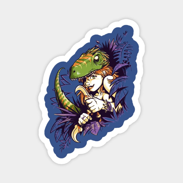 Clever Girl Magnet by obvian