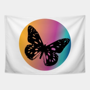 Retro Butterfly Tapestry