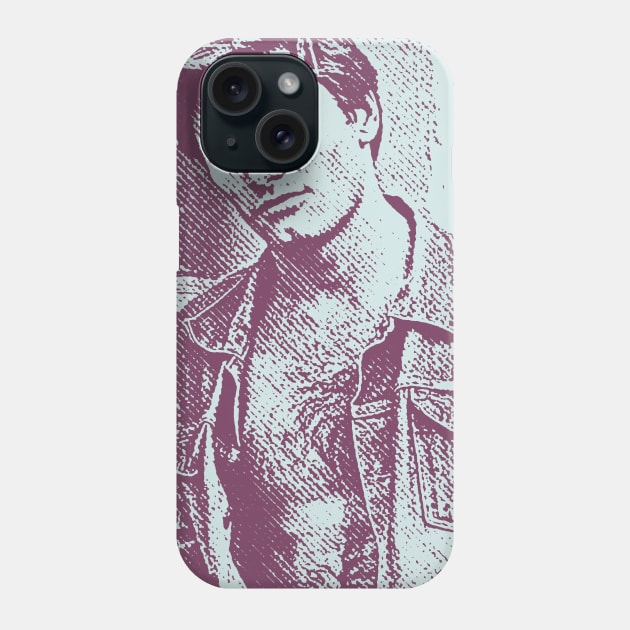 Viggo Mortensen /// Retro Style Fan Art Phone Case by DankFutura