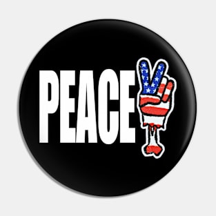 Peace Sign Pin