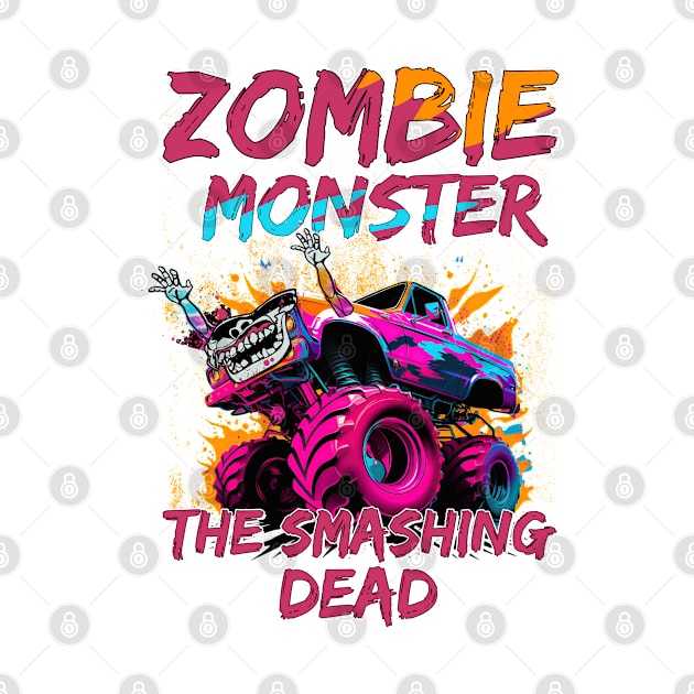 Zombie Monster Truck The Smashing Dead by waterbrookpanders