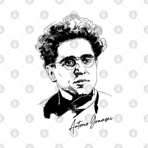 Antonio Gramsci - Retro Design by DankFutura