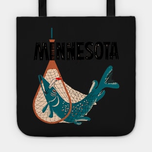 Minnesota Fishing Design Tote