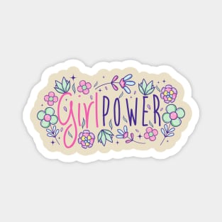 Girl Powerr Magnet