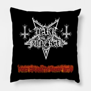 Dark Funeral Teach Children To Worship Satan Album Cover Pillow