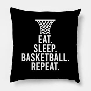 Eat Sleep Basketball Repeat Poison Pillow