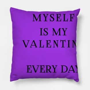 Valentine t shirt Pillow