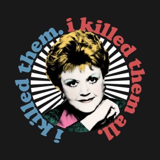 Murder She Wrote / 80s Retro TV Design T-Shirt