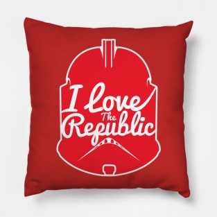 I LOVE THE REPUBLIC Pillow