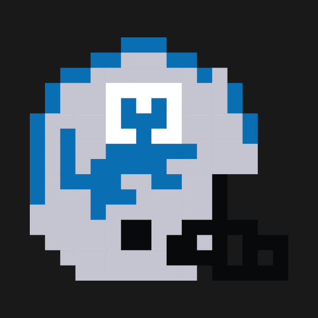 8 Bit Detroit Lions Helmet by N8I