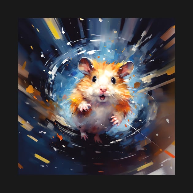 Hamster Art by Geminiartstudio