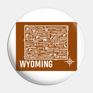 Wyoming Map Pin