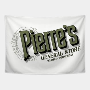 Pierre's General Store Logo | Stardew Valley Logo Tapestry