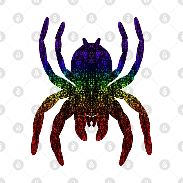 Cross Hatching Tarantula V11 by IgorAndMore