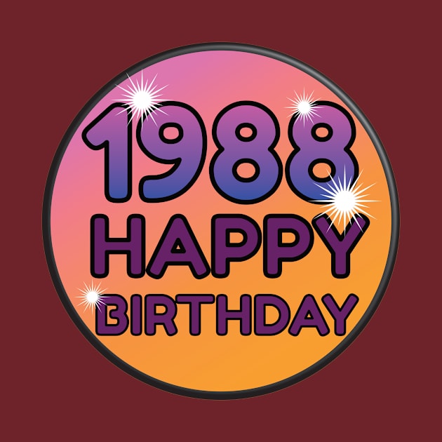 1988 Birthday by emojiawesome