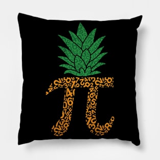 Pineapple Funny Pi Day Pun Nerd Math Student Teacher Pillow