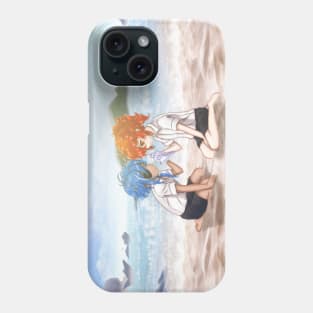 Kaeya and Diluc as kids - Genshin Impact Phone Case