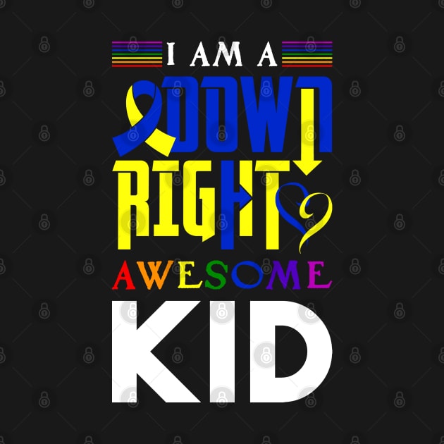 Down Right Awesome Chromosome Trisonomy 21 Syndrome DNS Gift by Happy Shirt