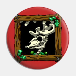 Framed Reindeer Pin