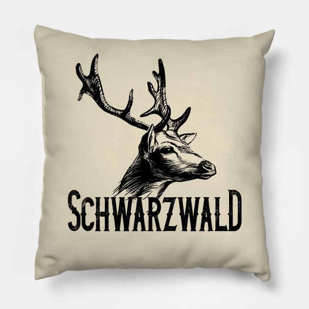 Schwarzwald Schwaben Heimat Pillow by Foxxy Merch