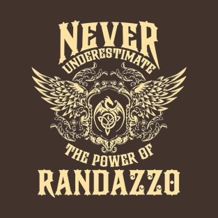 Randazzo Name Shirt Randazzo Power Never Underestimate T-Shirt