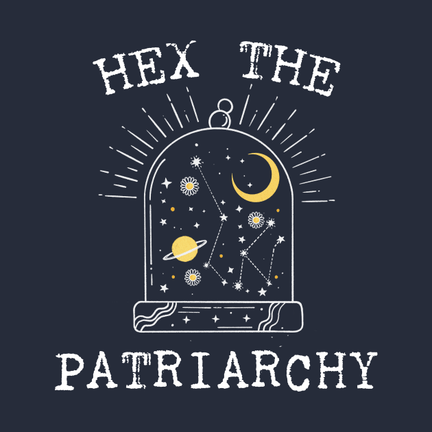 Hex The Patriarchy Femіnist Witch Funny Magical Mystical Magic moon by Meteor77