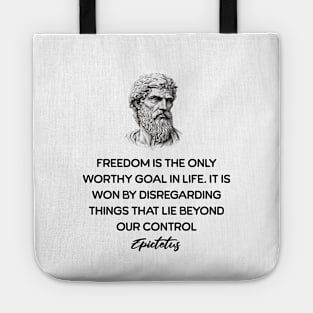 Epictetus Stoicism Quotes Tote