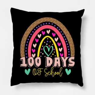 100 Days of School Gift For Kids Students And Teacher Pillow