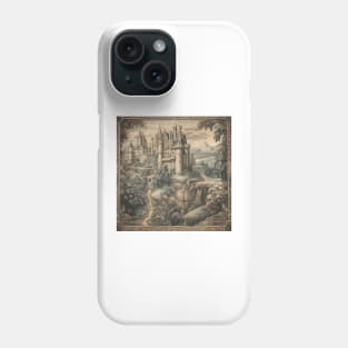 French Castle Tapestry Phone Case