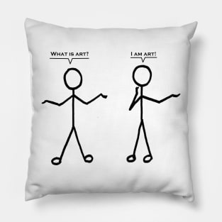 What is art? Pillow