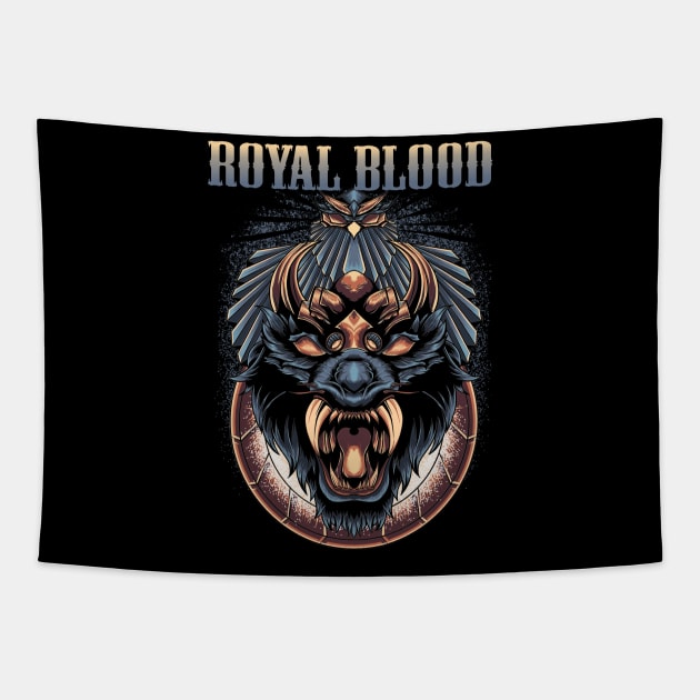 ROYAL BLOOD BAND Tapestry by rackoto