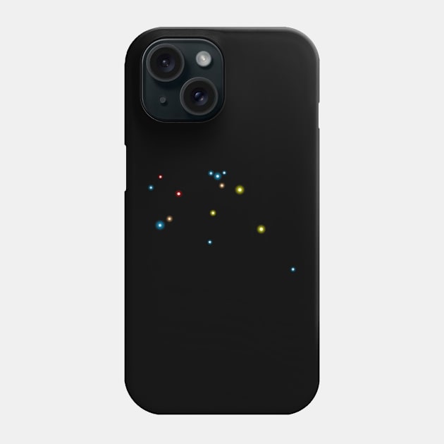 Constellation Aquarius (variant) Phone Case by GloopTrekker