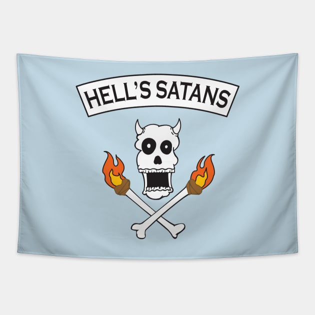 HELL'S SATANS Tapestry by miniBOB