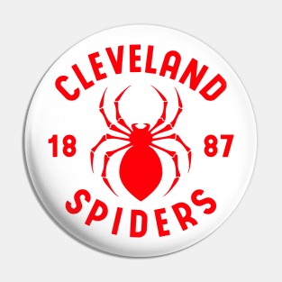 CLEVELAND SPIDERS red Pin