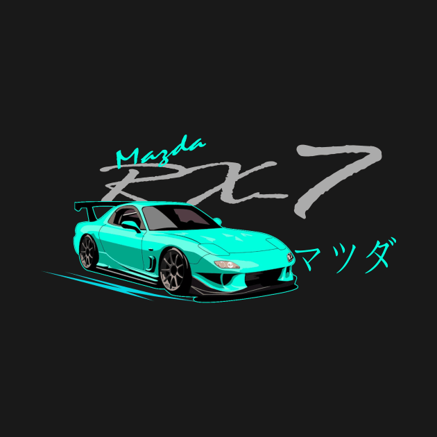 Mazda RX7 FD, JDM, Japanese cars by T-JD