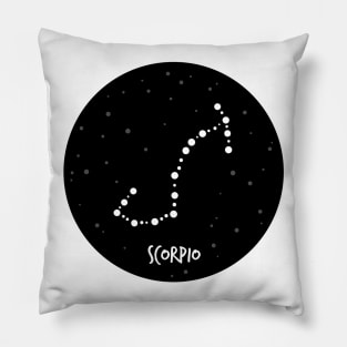 Scorpio Constellation Pillow