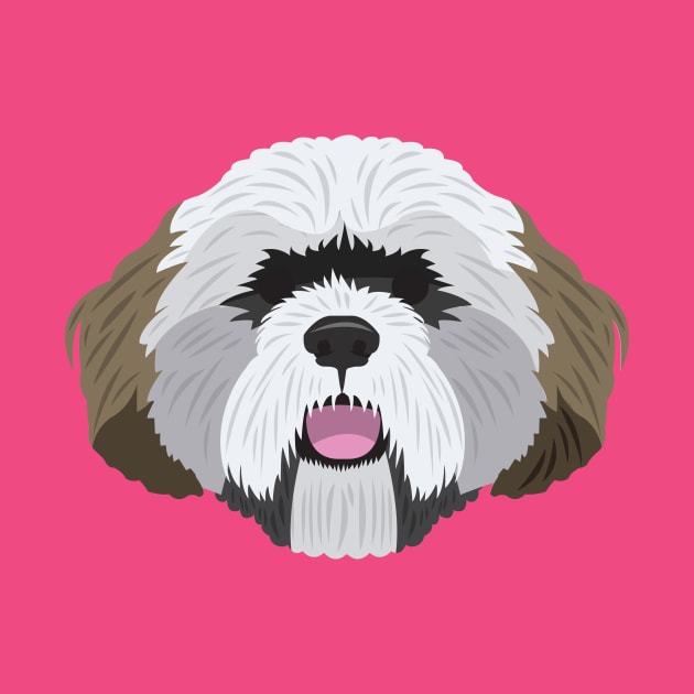 Lhasa Apso by threeblackdots