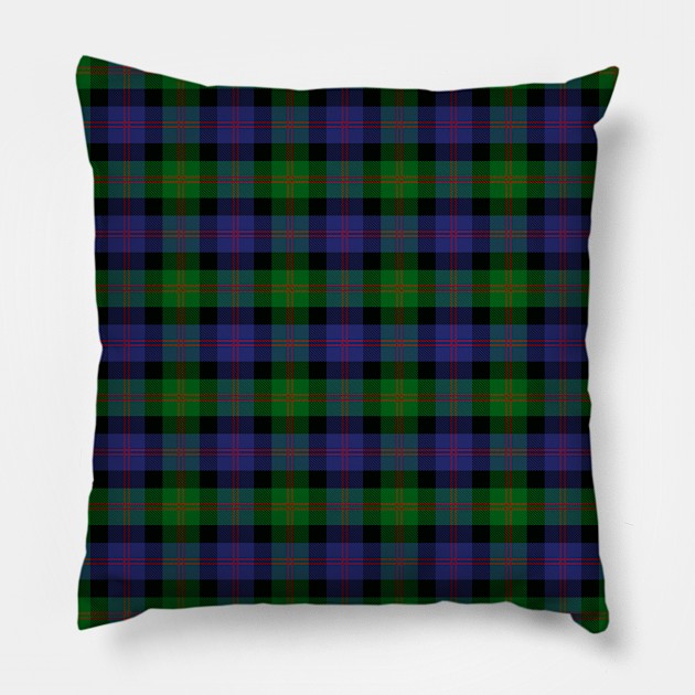 Scottish Clan Blair Tartan Plaid Pillow by CelticFlame