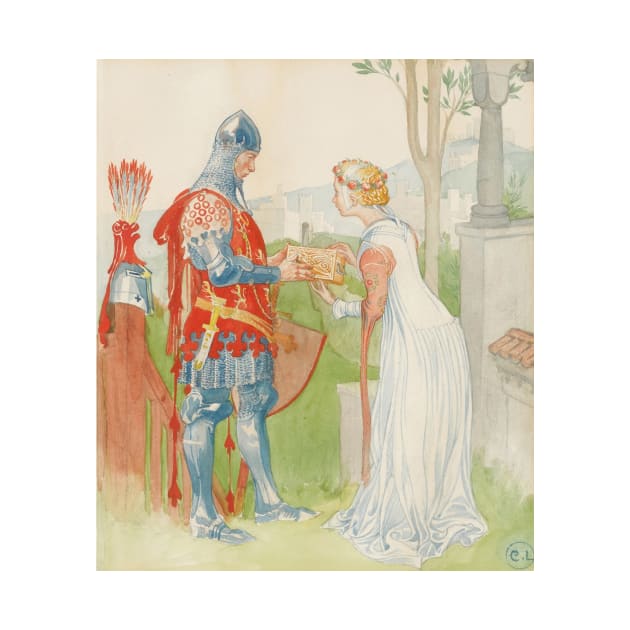 Lisana and Margon by Carl Larsson by Classic Art Stall