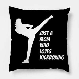 Mom Woman Kickboxer Muay Thai Pillow