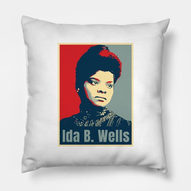 Ida B Wells Pillow by dan89